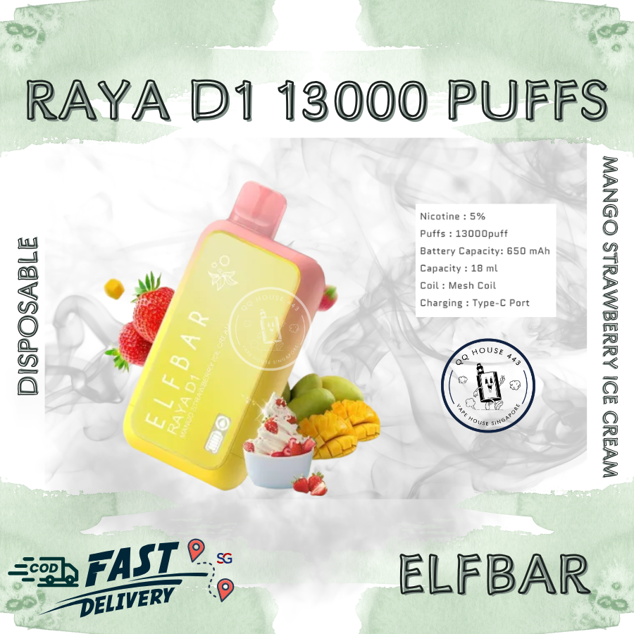 raya d1 vape price Elfbar Raya D1 13000 Puffs