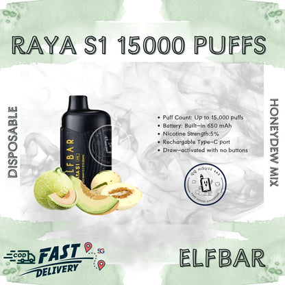 Elfbar Raya S1 15000 Puffs