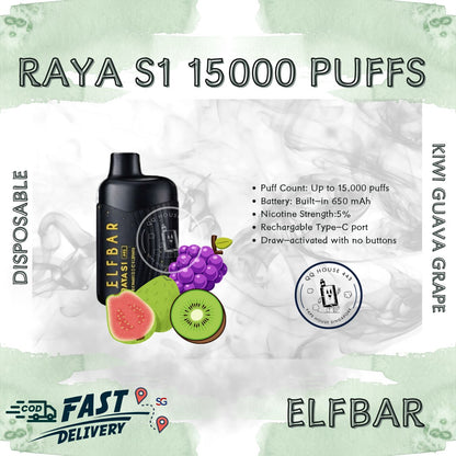 Elfbar Raya S1 15000 Puffs