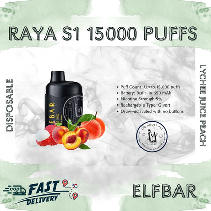 Elfbar Raya S1 15000 Puffs