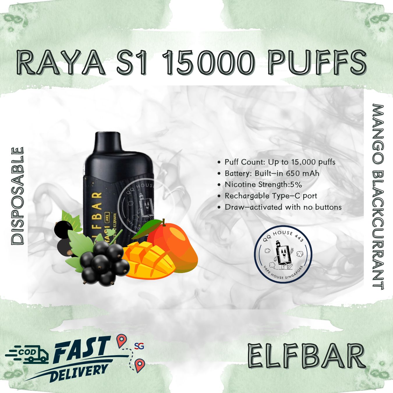 Elfbar Raya S1 15000 Puffs