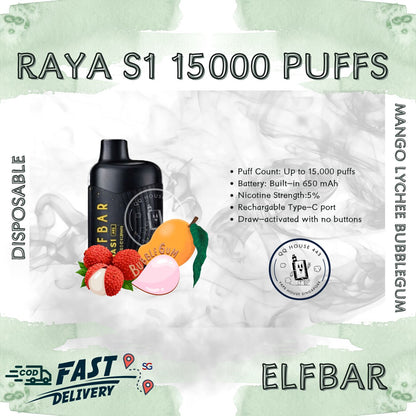 Elfbar Raya S1 15000 Puffs