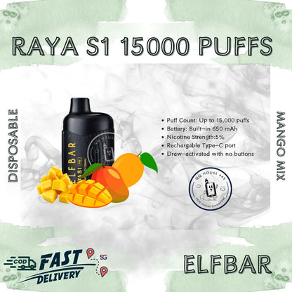 Elfbar Raya S1 15000 Puffs