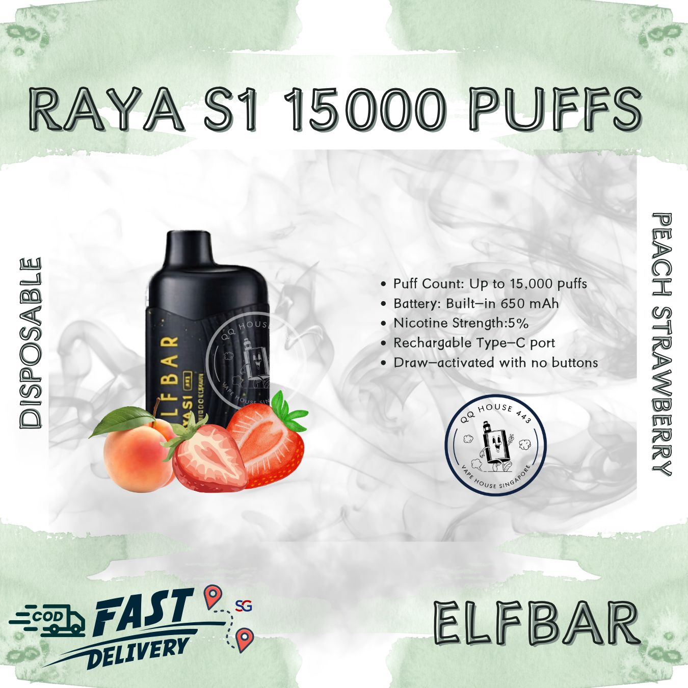 Elfbar Raya S1 15000 Puffs