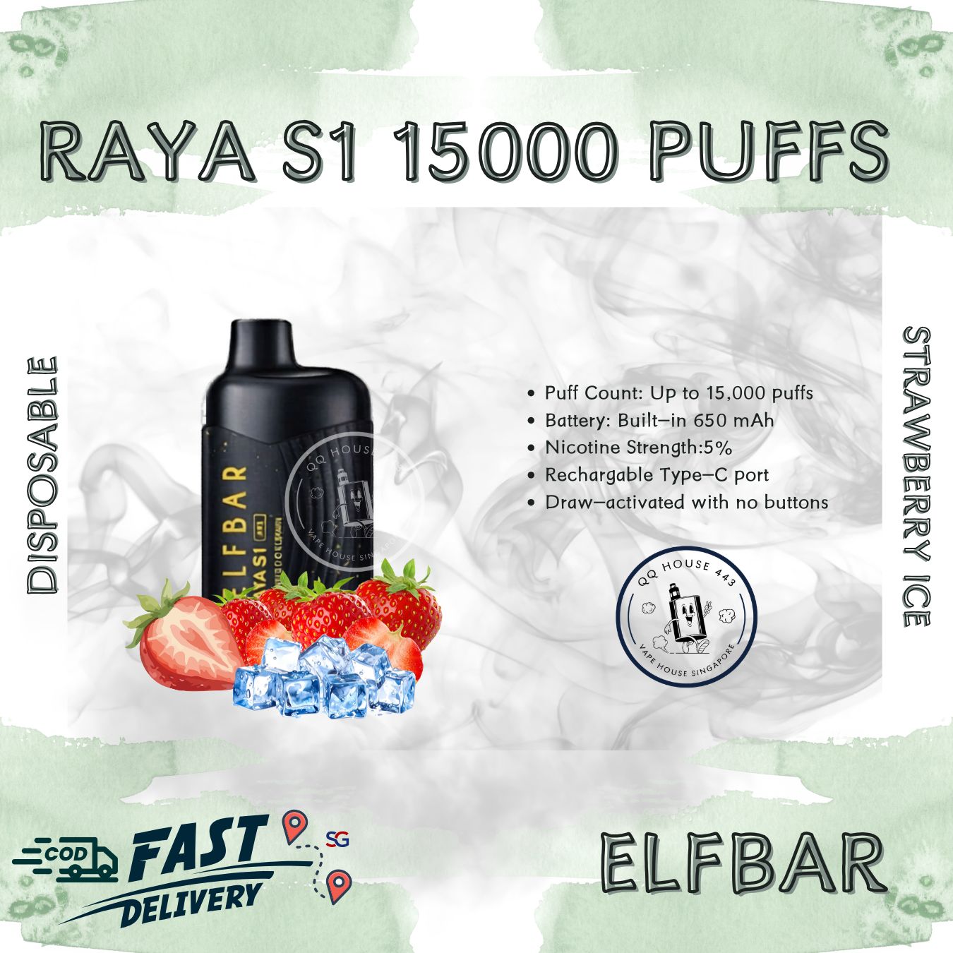 Elfbar Raya S1 15000 Puffs