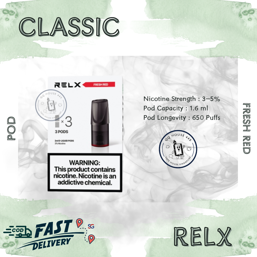 Relx Classic Pod | Singapore Pod COD Delivery | Relx SG SG Vape House QQ 443 Relx Classic Pod | Singapore Pod COD Delivery | Relx SG SG Vape House QQ 443