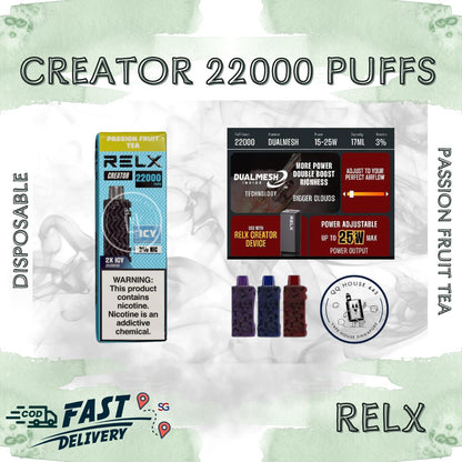 Relx Creator 22000 Puffs