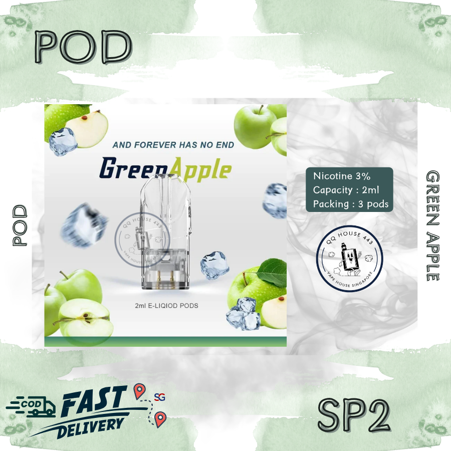 sp2-pod-green-apple-singapore-pod-cod-delivery-sgvape-sgvapehouseqq443