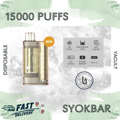 Syokbar 15000 disposable vape – Yacult – Buy in Singapore | SG Vape House QQ 443