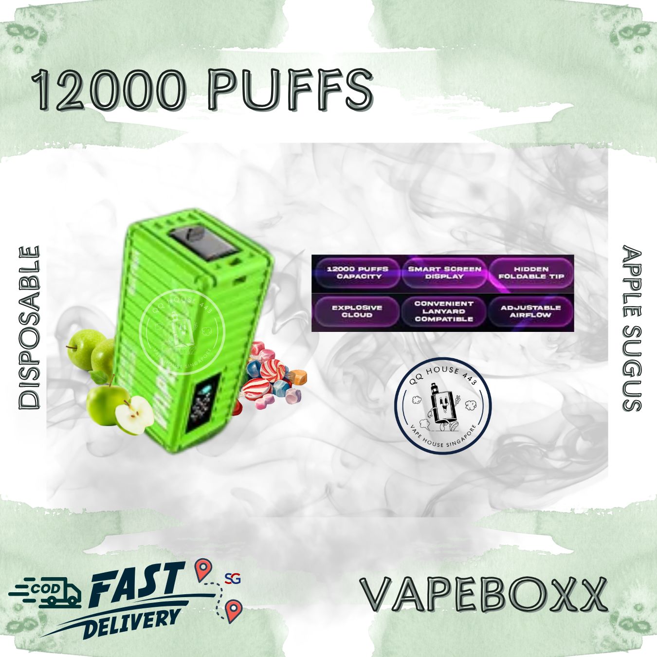 Vapeboxx 12000 Puffs